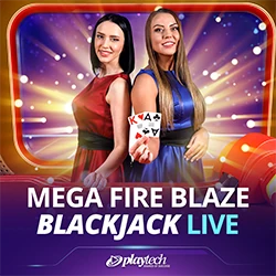 Mega Fire Blaze Blackjack Live